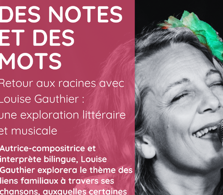 Des Notes et des Mots - Louise Gauthier