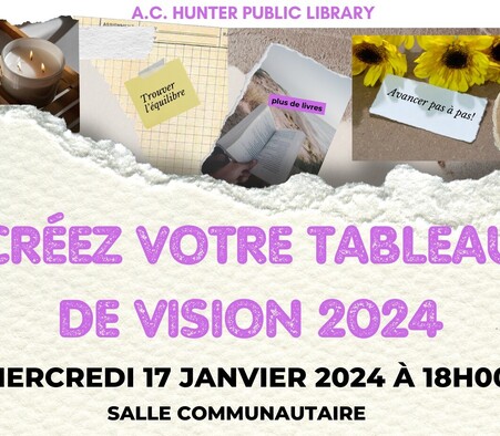 Créer son tableau de vision 2024