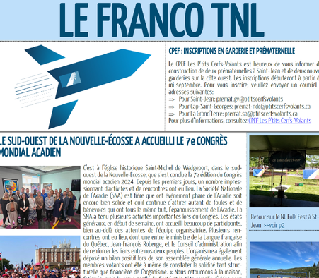 Bulletin Le Franco TNL 93